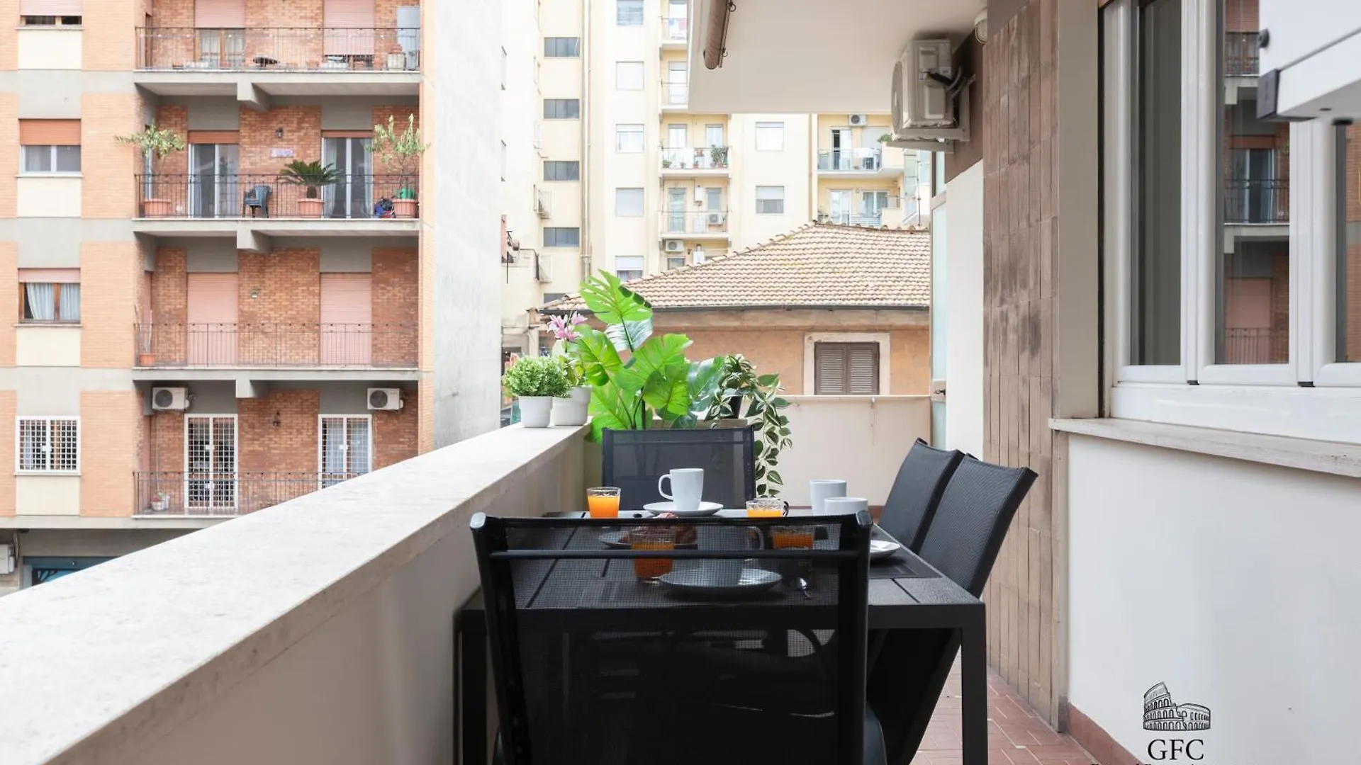 Gfc Eternal Rome Apartment - 5Min To Tiburtina Station Metrob, 2 Bathrooms, Terrace, A-C Italy
