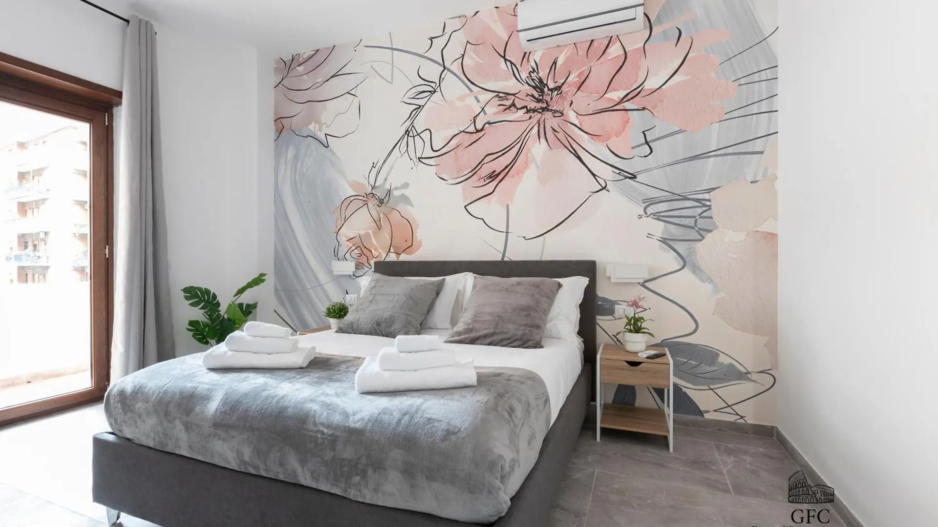 Gfc Eternal Rome Apartment - 5Min To Tiburtina Station Metrob, 2 Bathrooms, Terrace, A-C