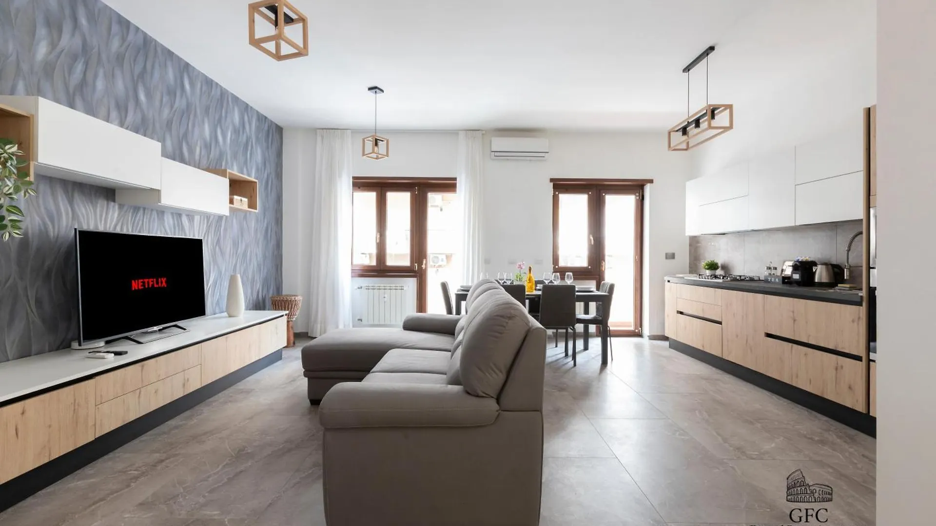 Gfc Eternal Rome Apartment - 5Min To Tiburtina Station Metrob, 2 Bathrooms, Terrace, A-C