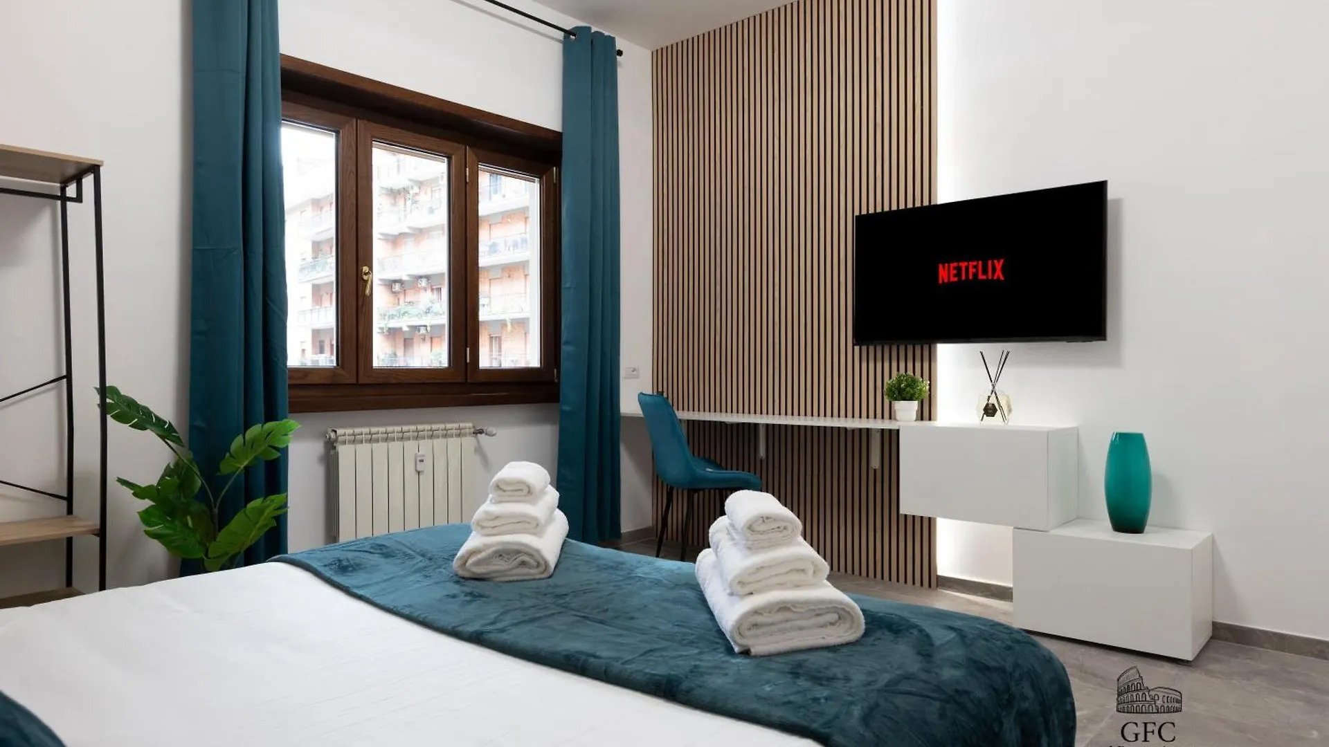 Gfc Eternal Rome Apartment - 5Min To Tiburtina Station Metrob, 2 Bathrooms, Terrace, A-C Italy
